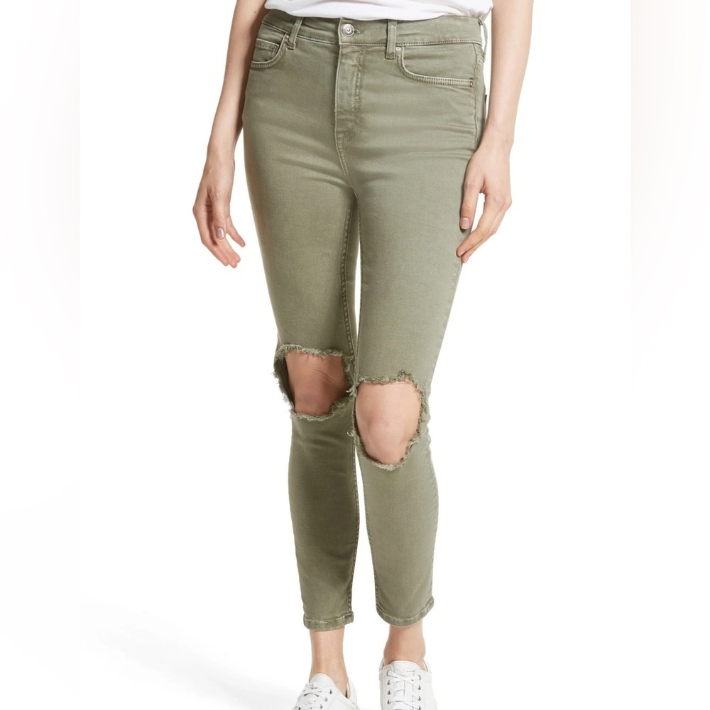 We The Free Sage Distressed Jean